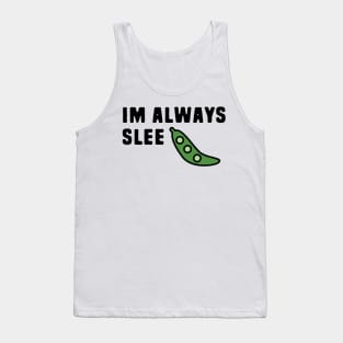 Funny Food Peas Pun Tank Top